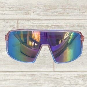 Women’s Futuristic Blue and Purple Sunglasses